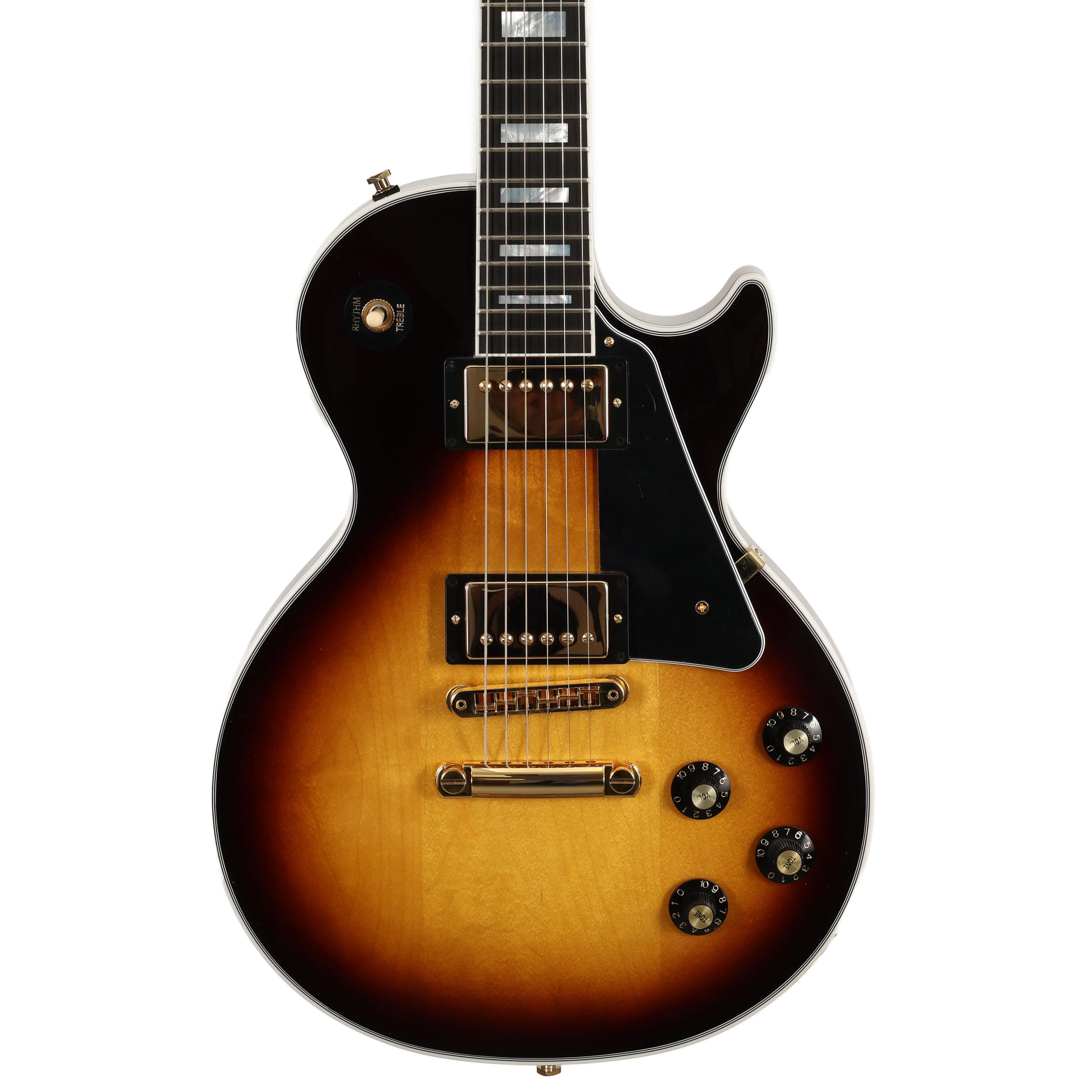 Gibson Les Paul Custom 70s TobaccoBurst Gibson Les Paul Custom '70s in Tobacco Burst - Andertons Music Co.